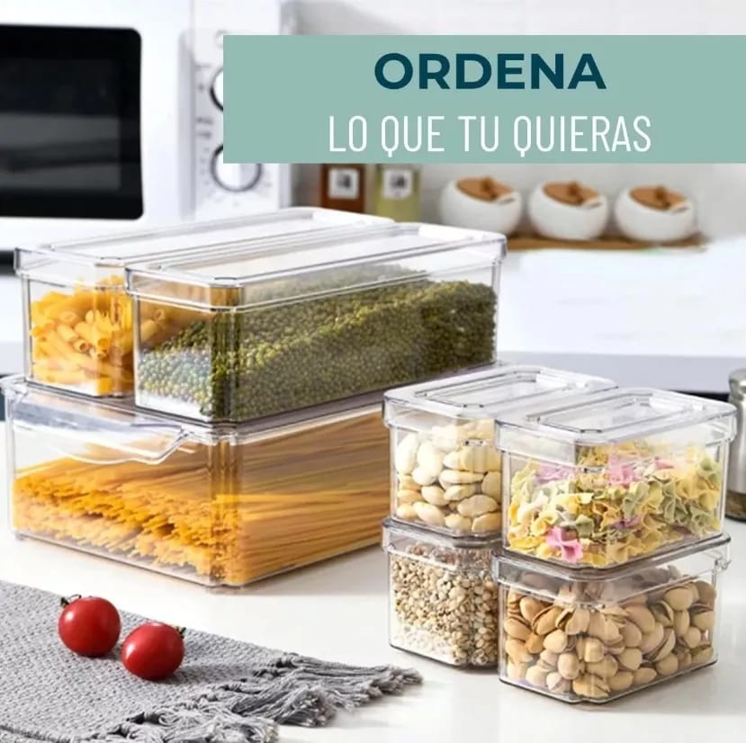 ORGANIZADOR DE NEVERA Y COCINA X 7