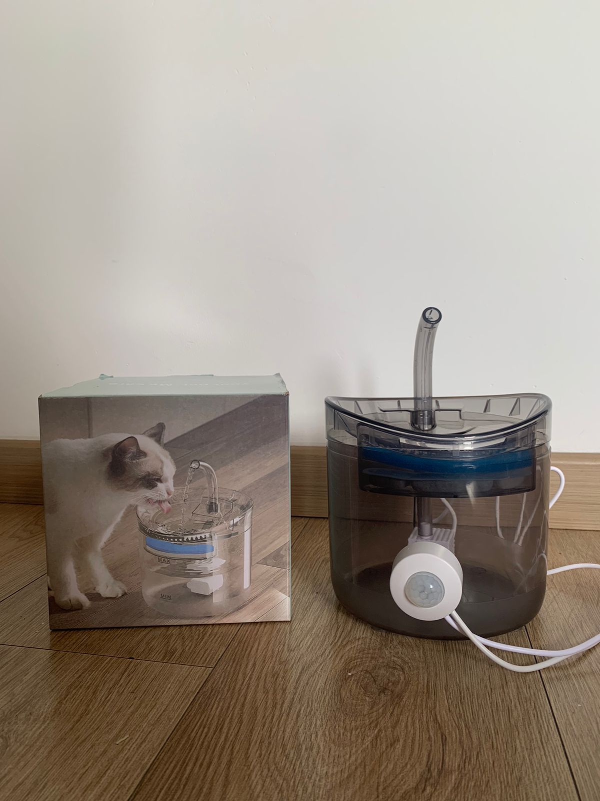 Fuente de Agua Para Mascotas CON SENSOR!