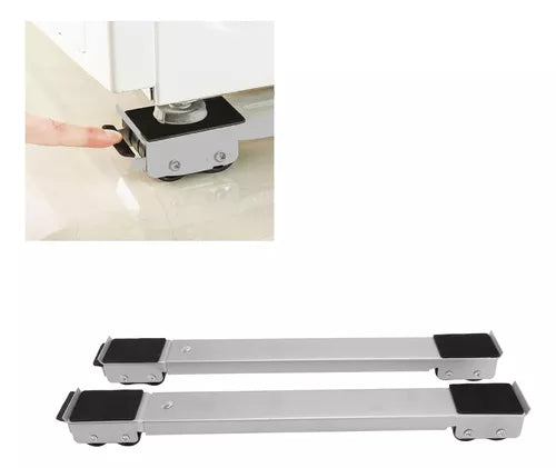 Base Soporte Para Lavadoras Neveras Muebles - Ruedas - Ajustable
