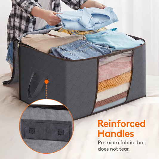 Organizador para cobijas, sabanas y ropa. SET X 3 UNIDADES