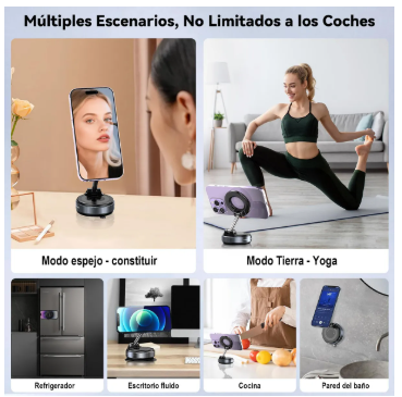 SOPORTE MAGNÉTICO HD-10 CON SUCCIÓN