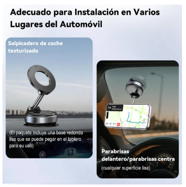 SOPORTE MAGNÉTICO HD-10 CON SUCCIÓN