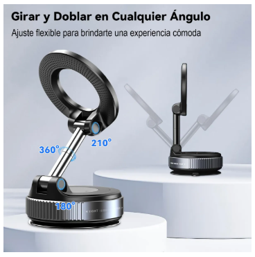 SOPORTE MAGNÉTICO HD-10 CON SUCCIÓN