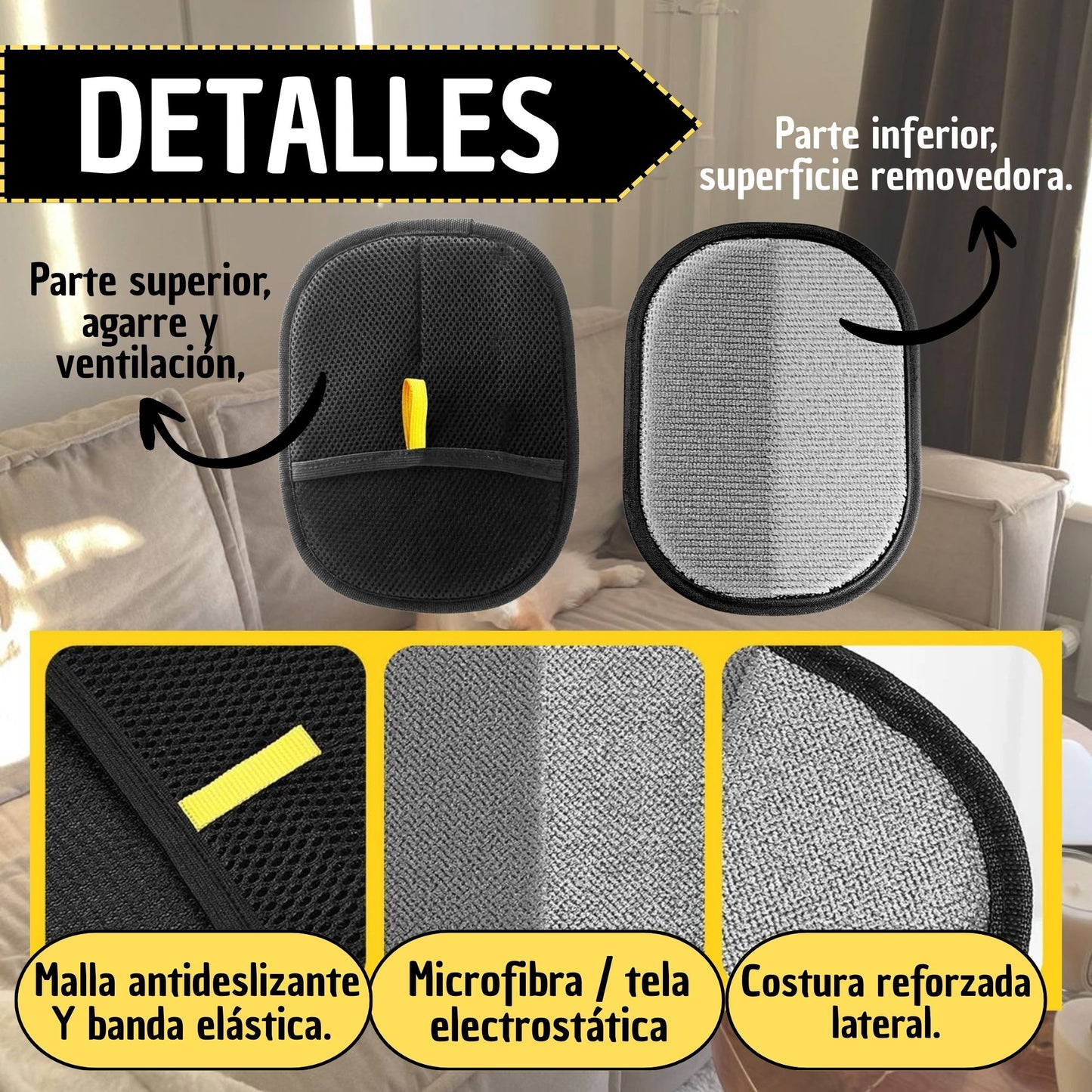 GUANTE QUITA PELOS