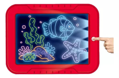 Tablero Magic Pad Con Luz Led marcadores