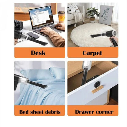 Aspiradora Portatil 2 en 1 Recargable