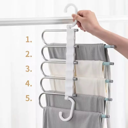 Gancho Perchero Colgador Ropa 5 Niéveles