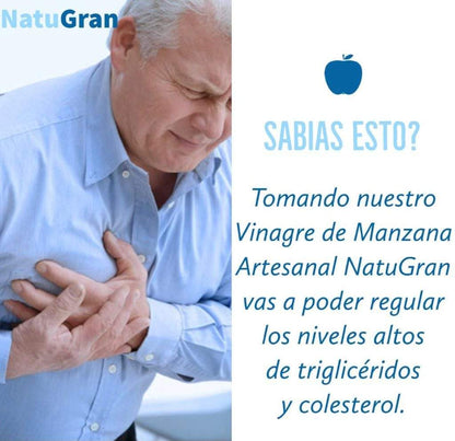 Vinagre De Sidra De Manzana Artesanal 800 Ml